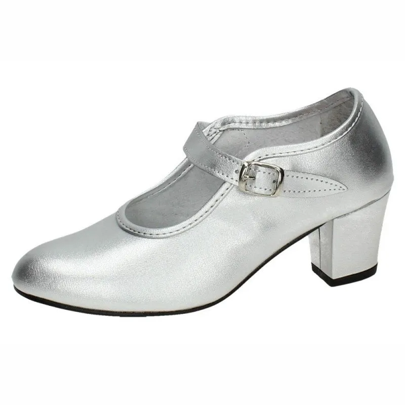 22 ZAPATOS DE SEVILLANA color PLATA