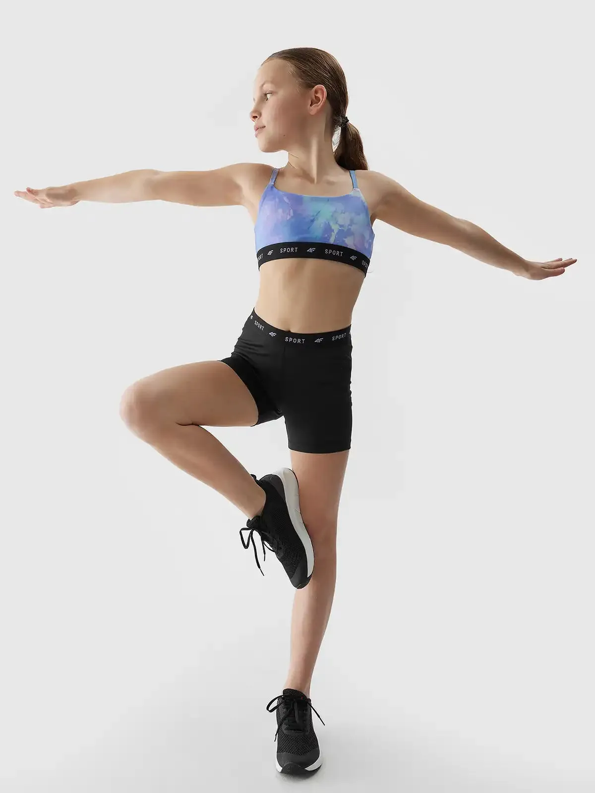4F Pantalones cortos deportivos para niña