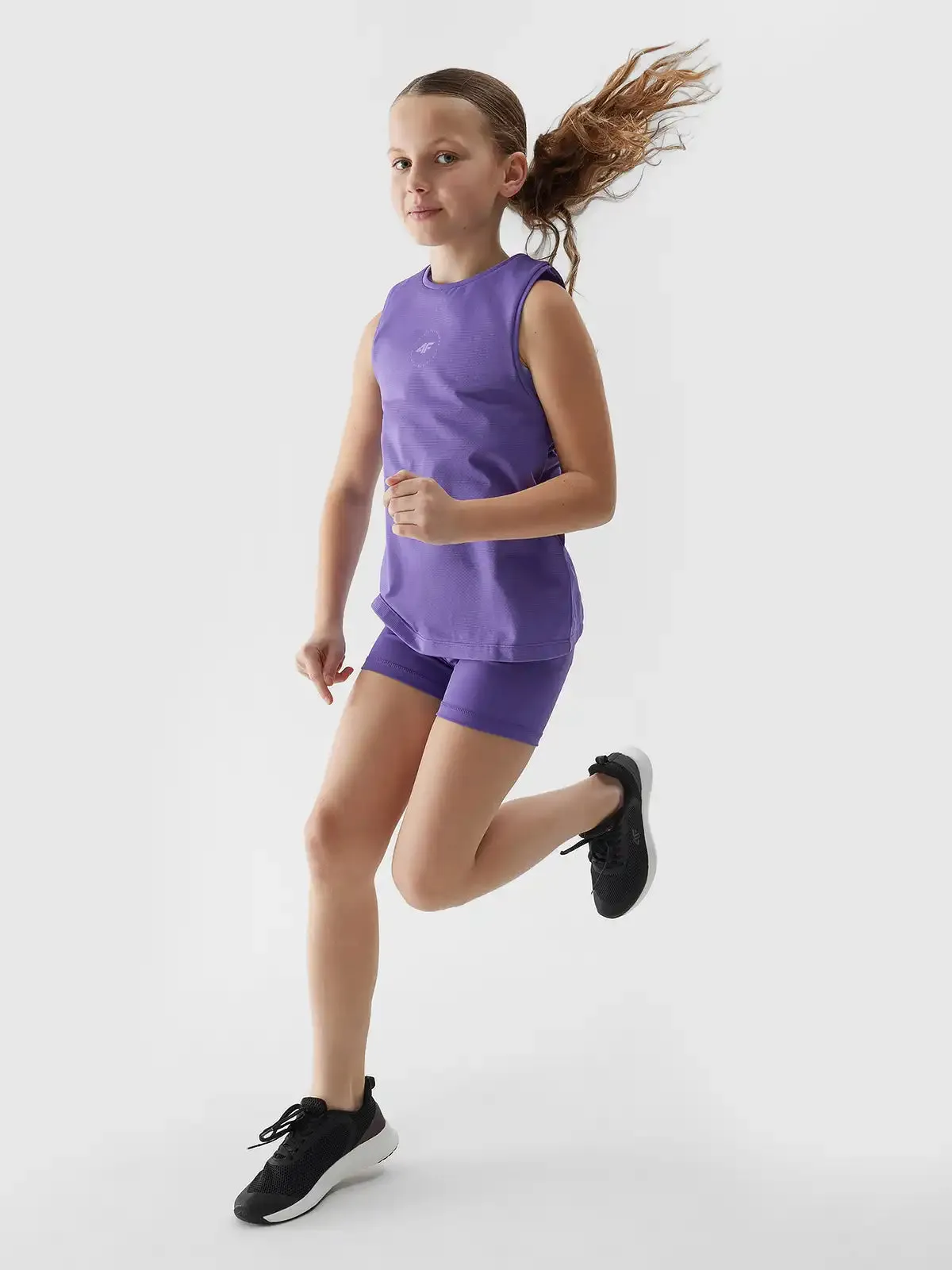 4F Pantalones cortos deportivos para niña