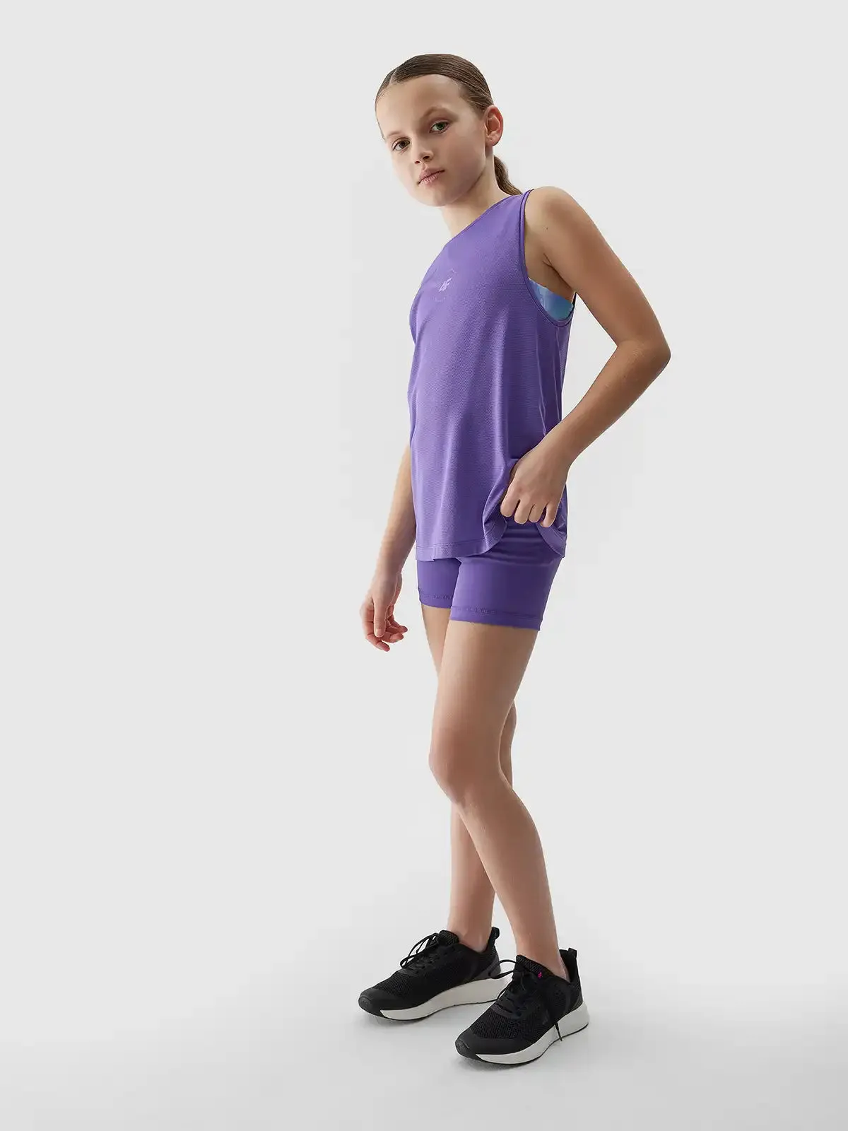 4F Pantalones cortos deportivos para niña