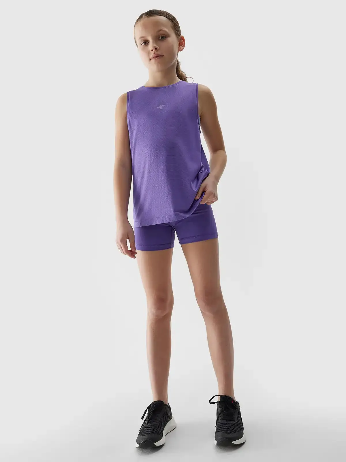 4F Pantalones cortos deportivos para niña