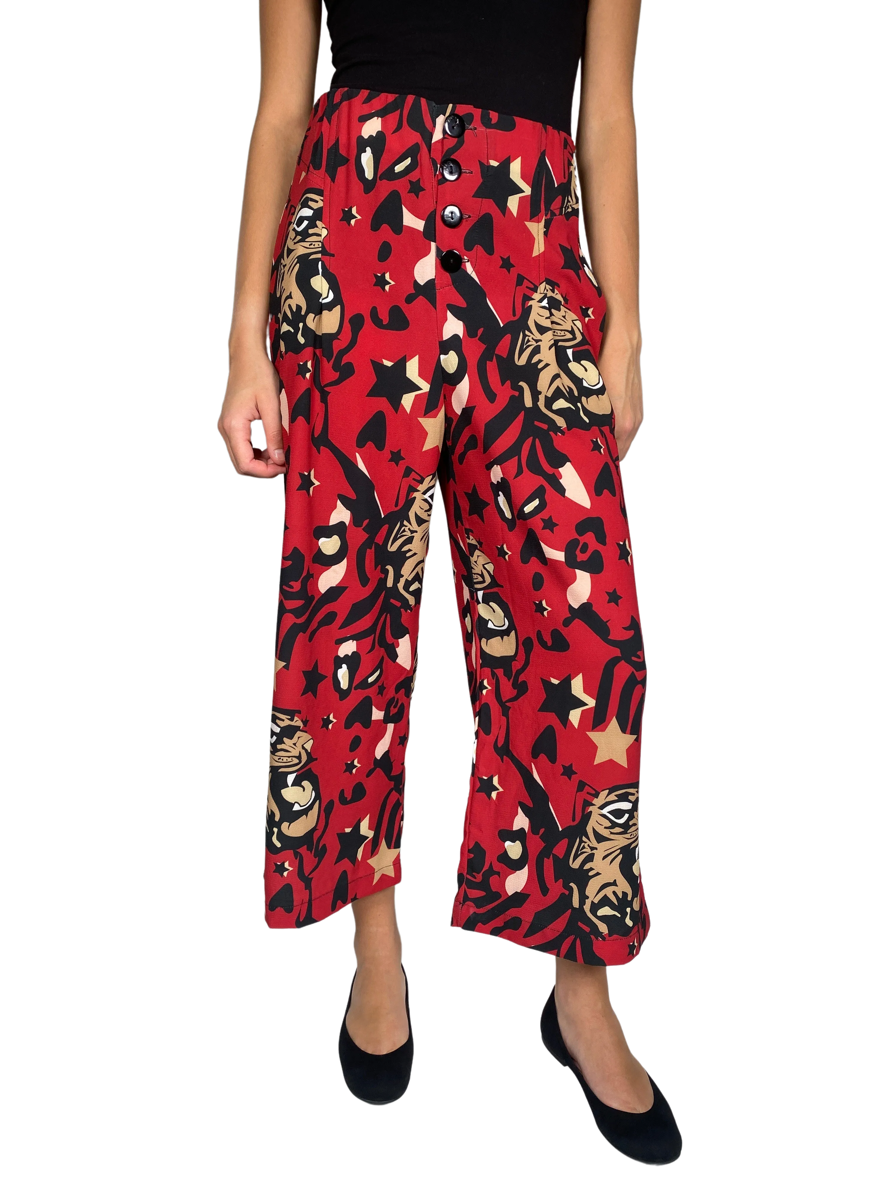 ADHORADA Pantalón Estampado