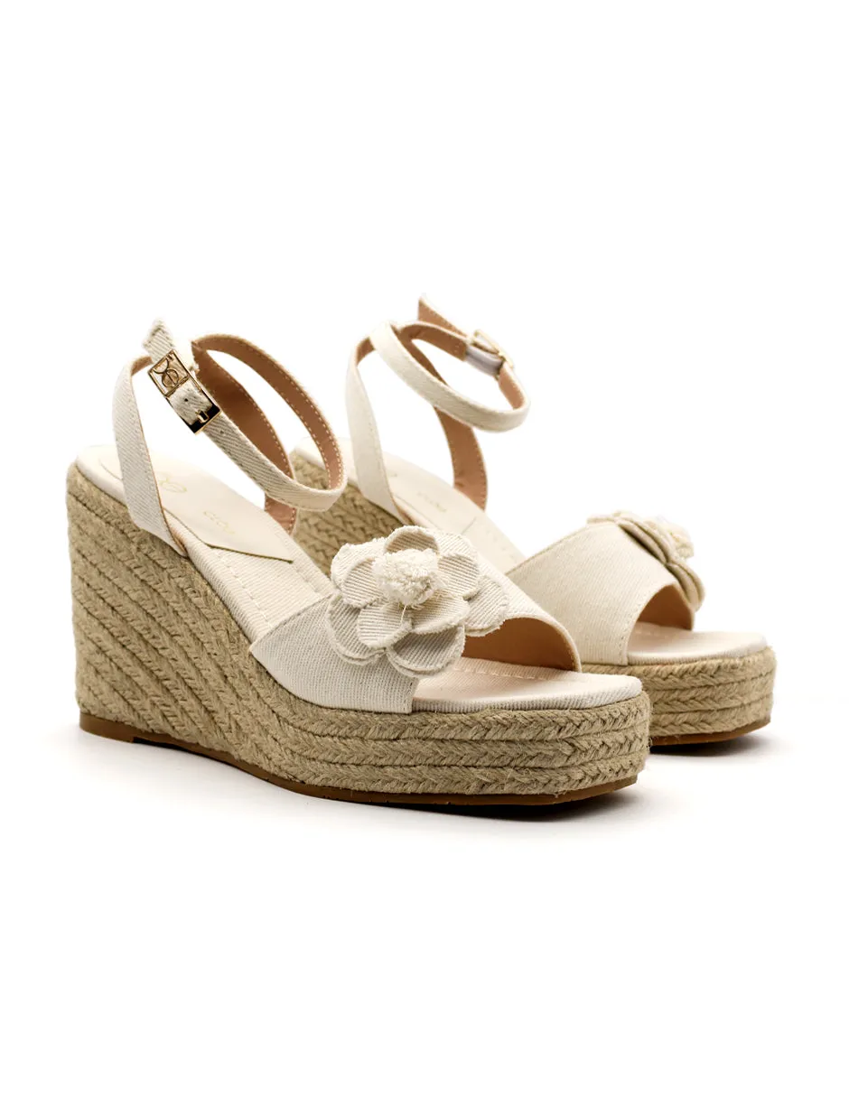 Alpargatas Color Blanco Para Mujer De CLOE