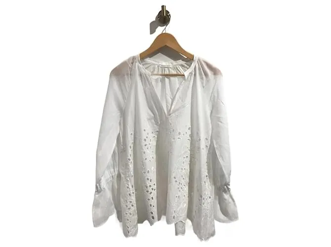 Autre Marque Camiseta HANA SAN.Algodón S Internacional Blanco 