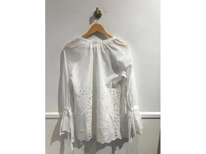 Autre Marque Camiseta HANA SAN.Algodón S Internacional Blanco 