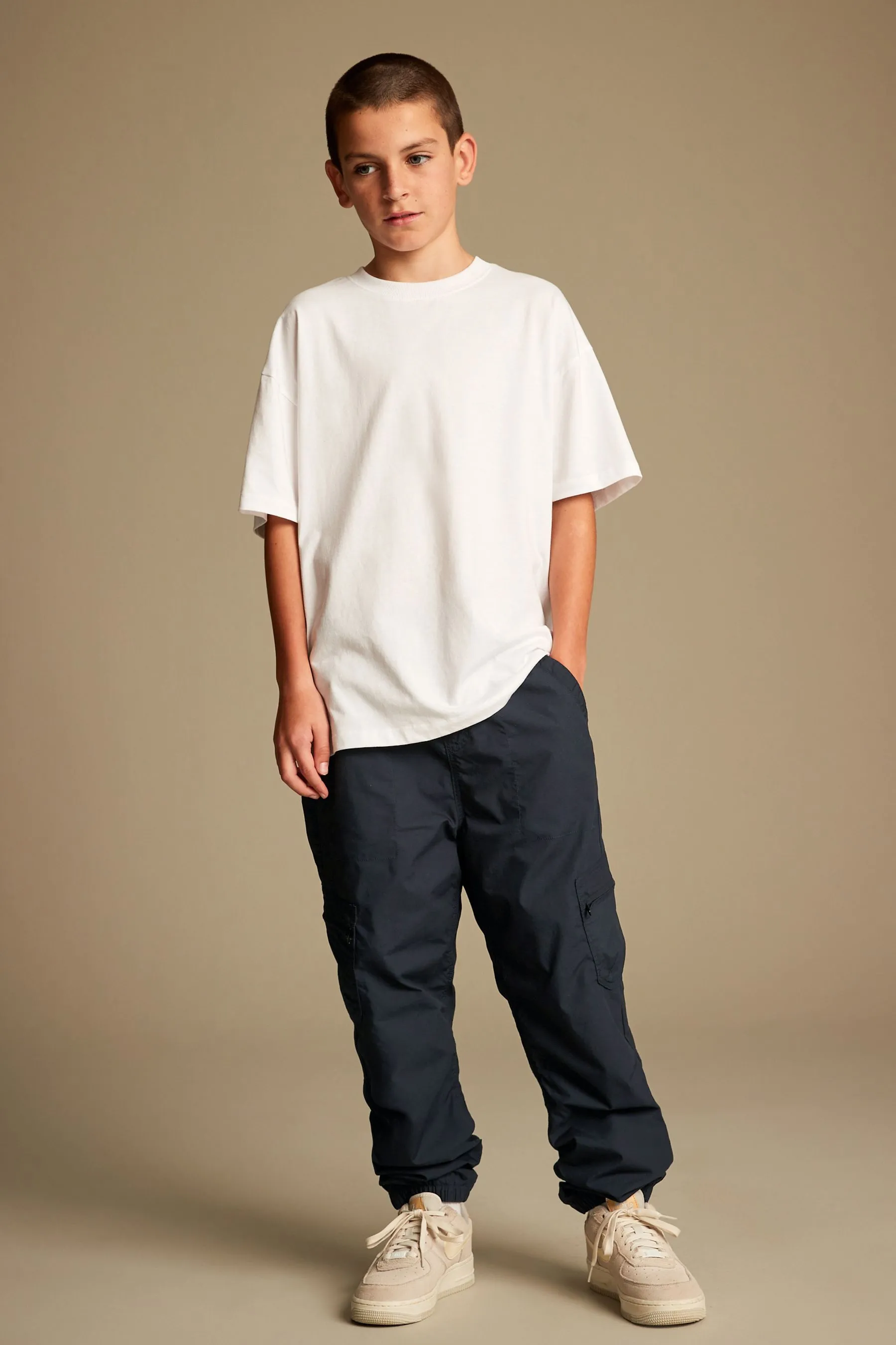 AZUL MARINO  PANTALONES CARGO FORRADOS (316 AñOS)