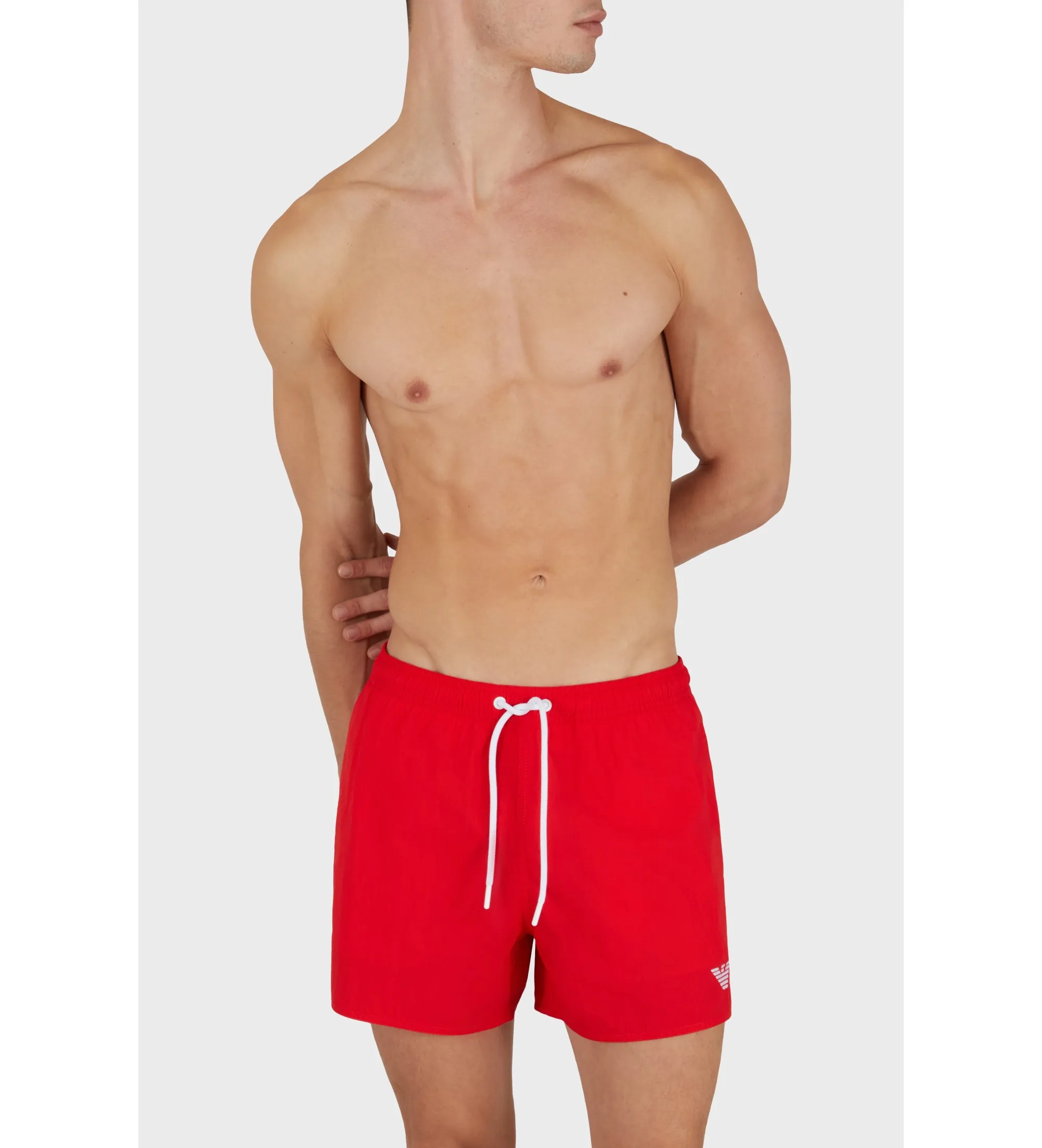 Bañador Bordado rojo