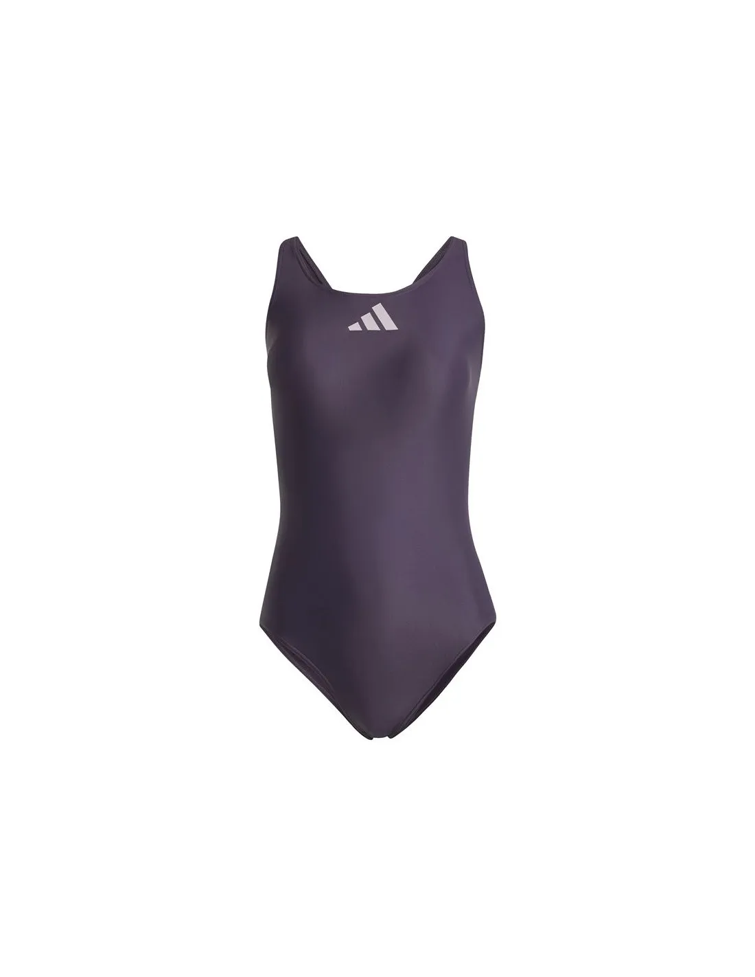 Bañador de Natación adidas 3 Bandas Suit Mujer Morado