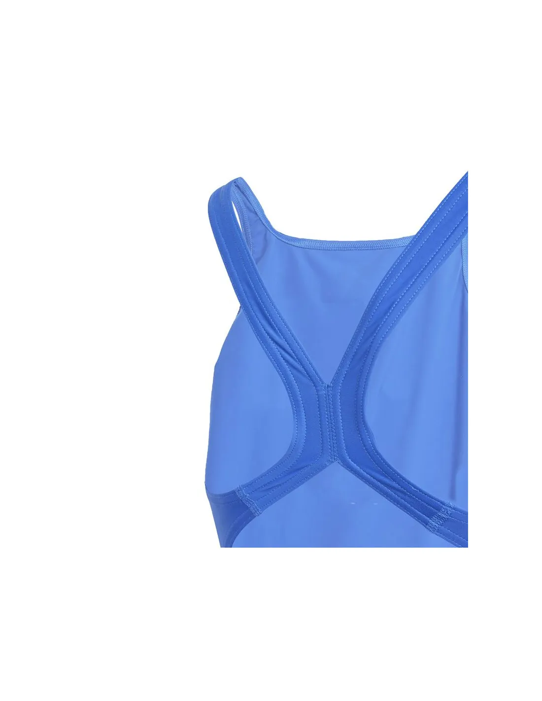 Bañador de Natación adidas 3 Bars Solid Small Logo Niña Azul