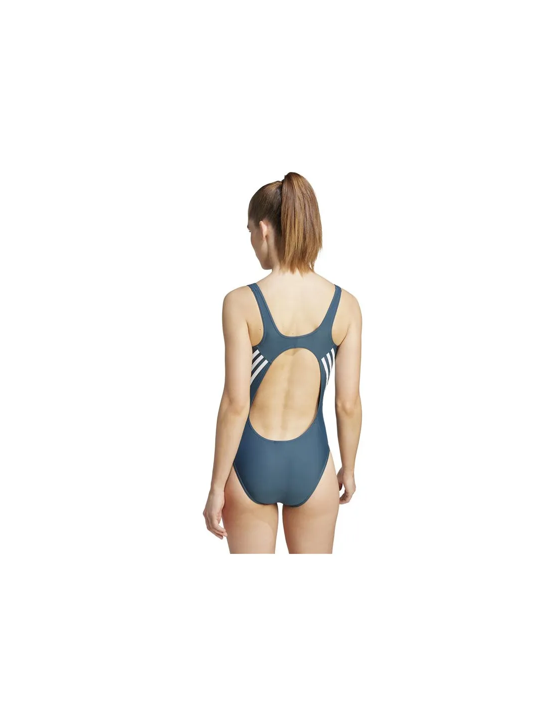Bañador de Natación adidas 3S Swimsuit Mujer