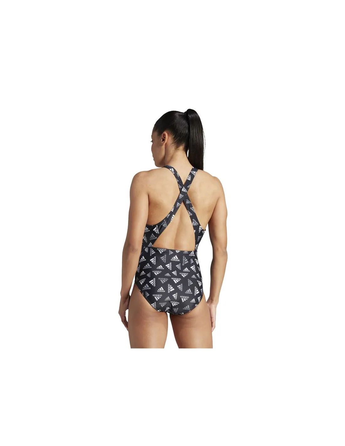 Bañador de Natación adidas Aop Spw Mujer