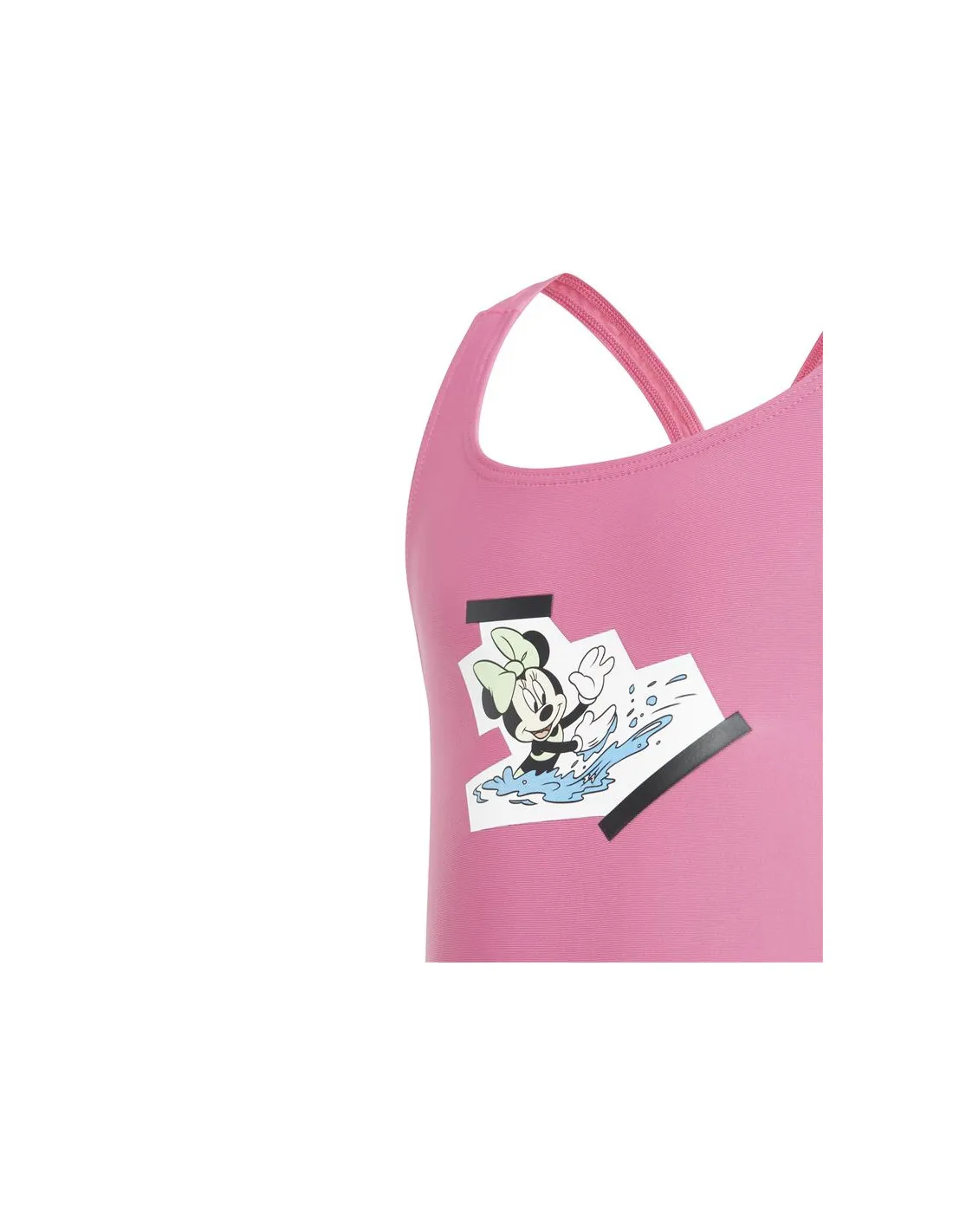Bañador de Natación adidas Disney Minnie 3 Bandas Infantil Rosa