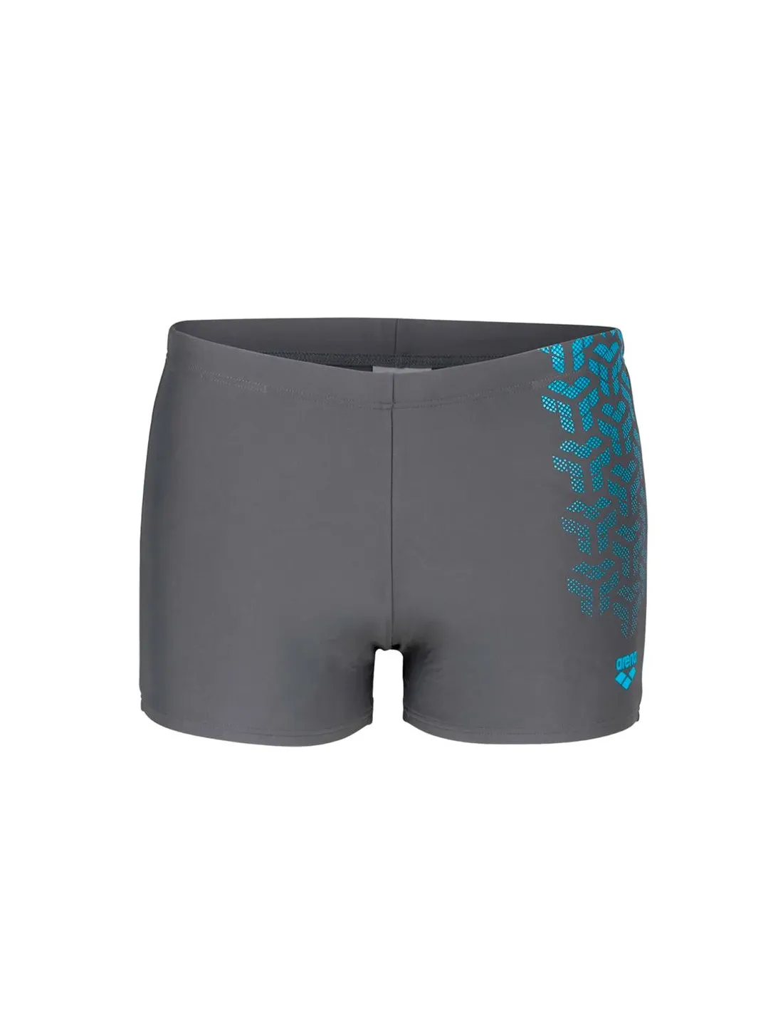 Bañador de Natación Arena Kikko V Swim Short Asphalt/Turquoise Hombre