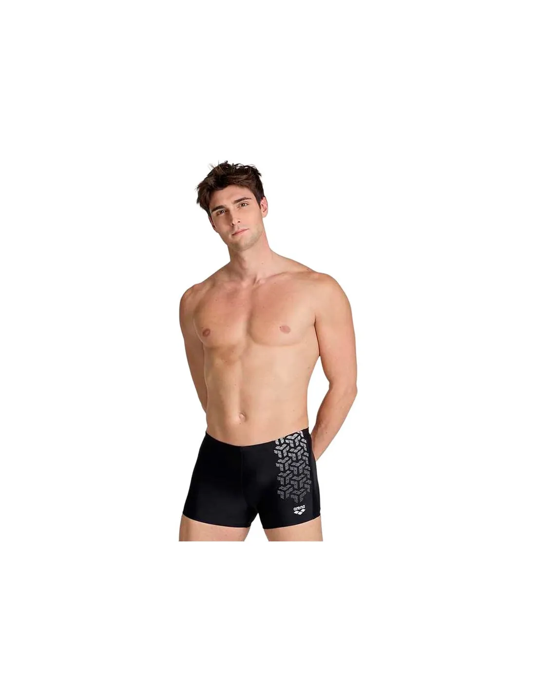 Bañador de Natación Arena Kikko V Swim Short Black/White Hombre