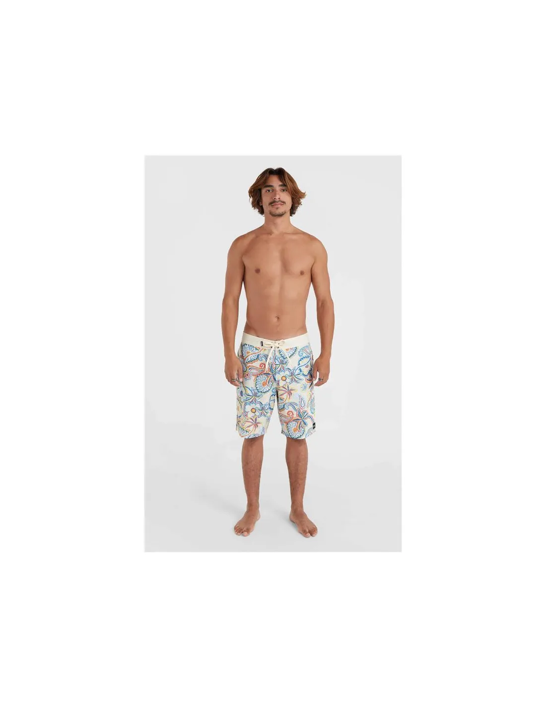 Bañador de playa y piscina O'neill Hyperfreak Mysto 20'' Crema  Hombre