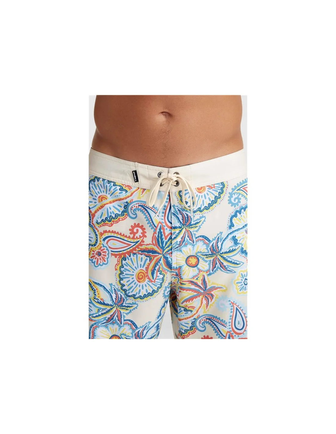 Bañador de playa y piscina O'neill Hyperfreak Mysto 20'' Crema  Hombre
