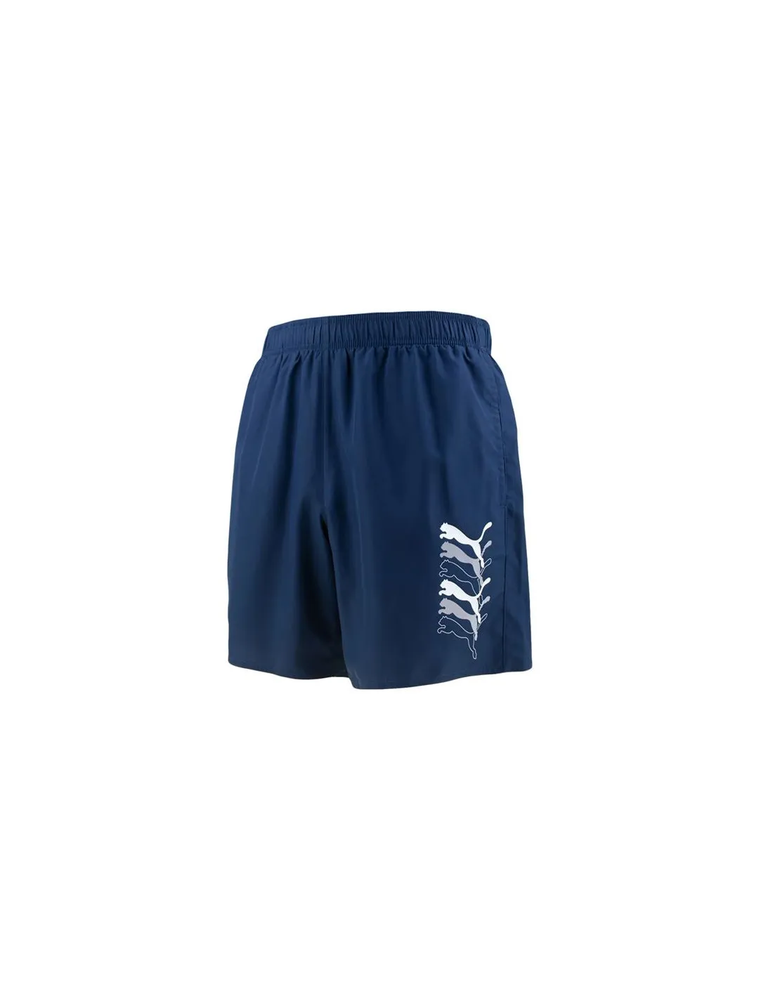 Bañador de Puma Cats Mid 1P Hombre Azul Marino