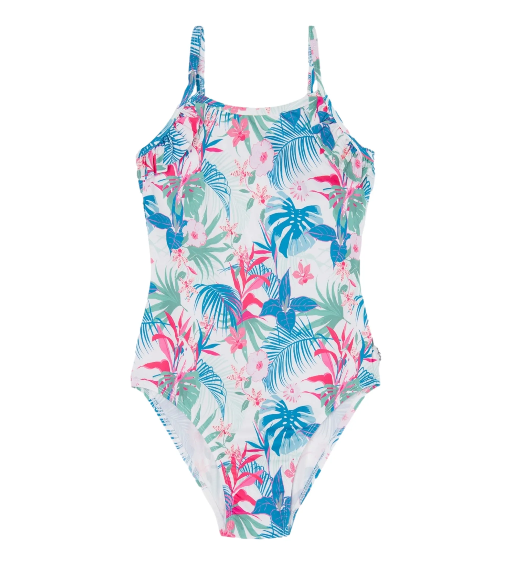 Bañador Hibiscus Frill Swimsuit