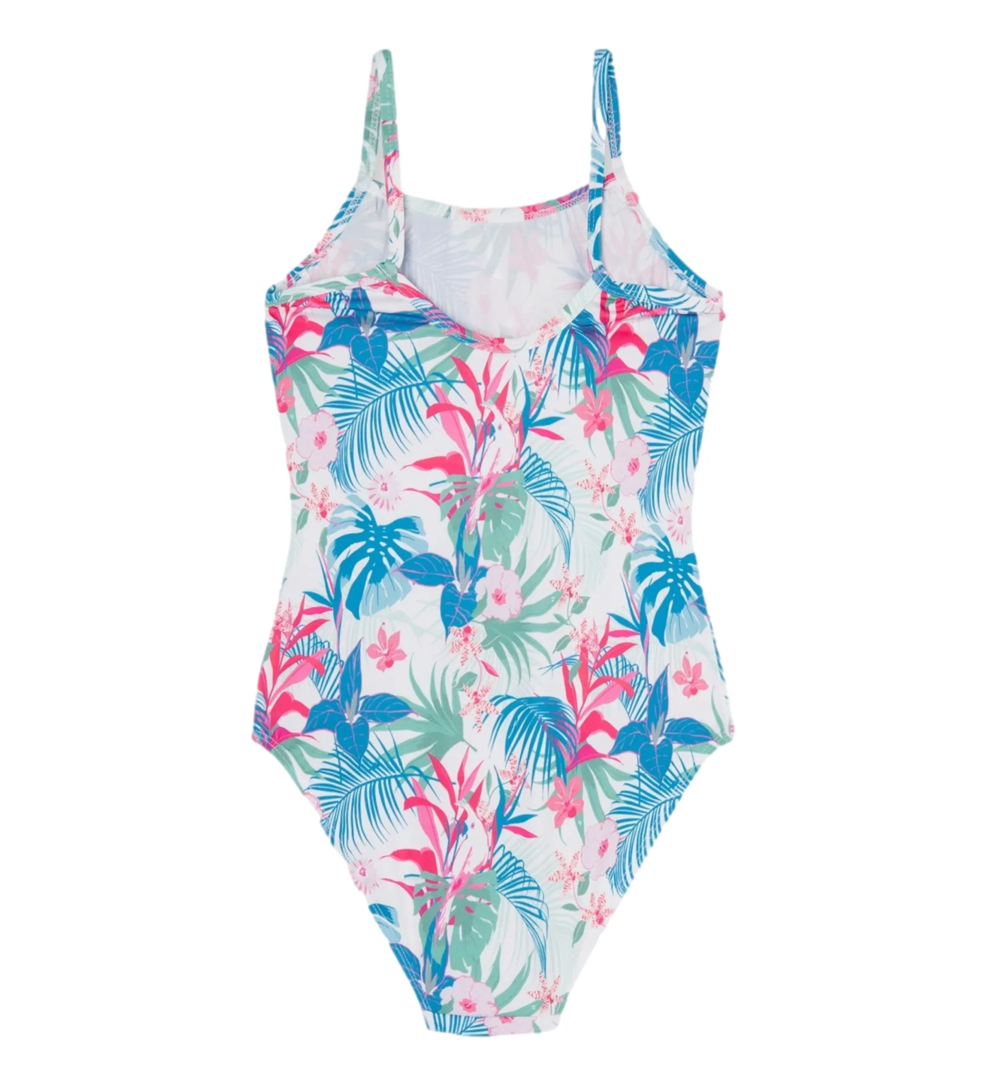 Bañador Hibiscus Frill Swimsuit