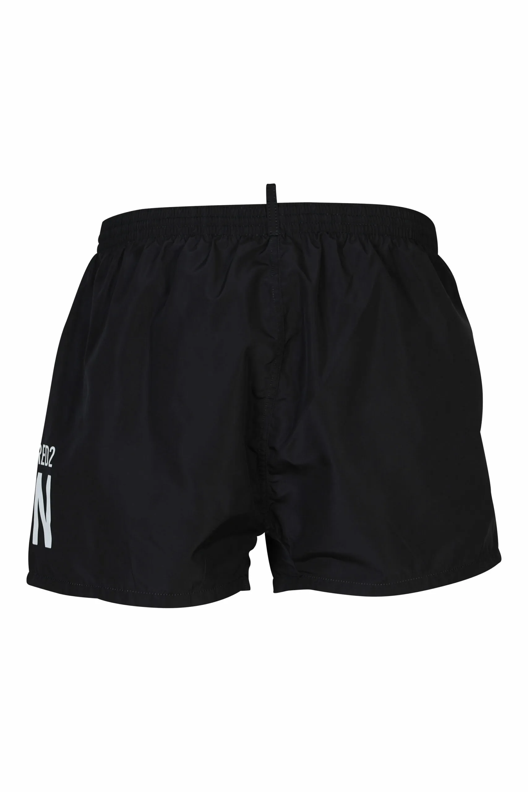 Bañador negro con logo 