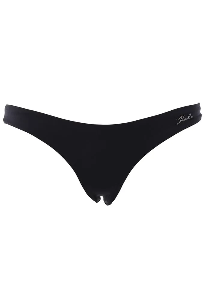 Bañador negro con logo 