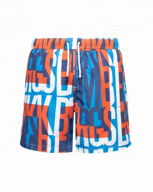 Bañadores Bikkembergs COLORED BIKKEMBERGS BKK2MBM09 Azul