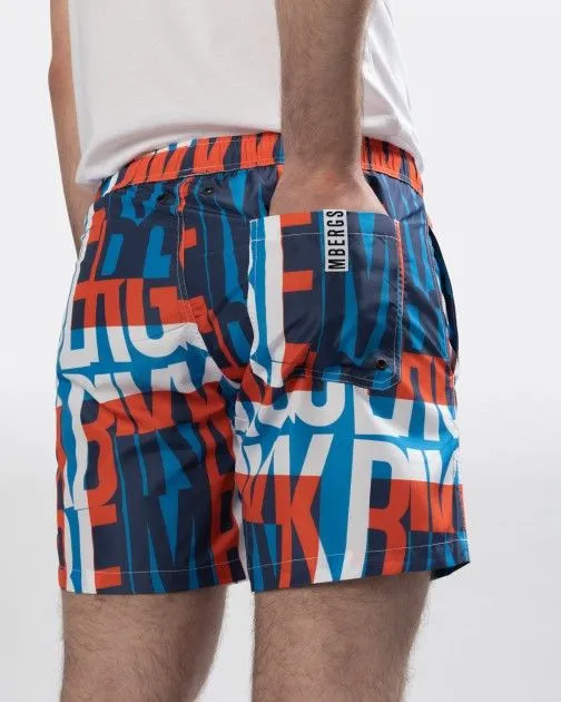 Bañadores Bikkembergs COLORED BIKKEMBERGS BKK2MBM09 Azul