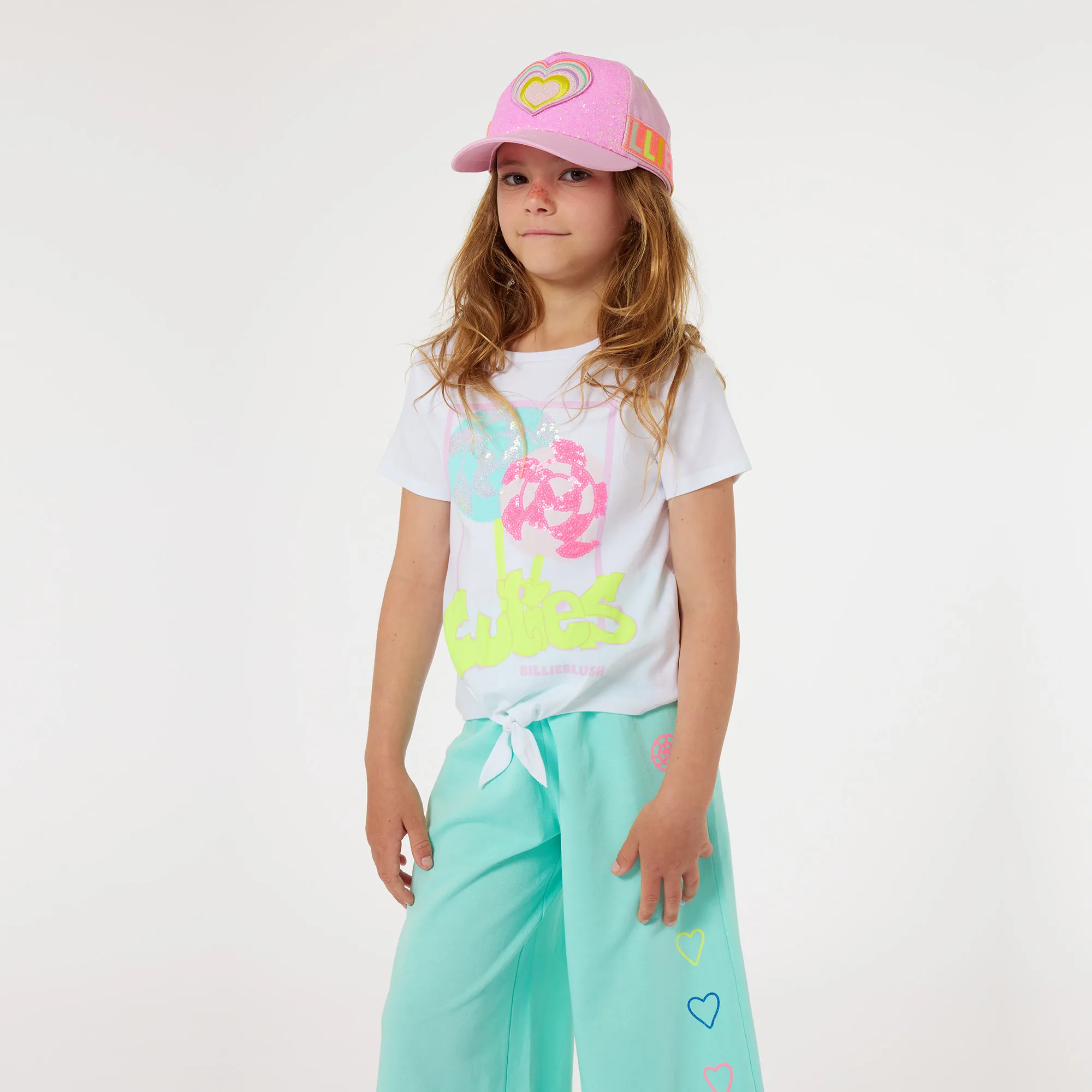 BILLIEBLUSH Gorra con brillantes
