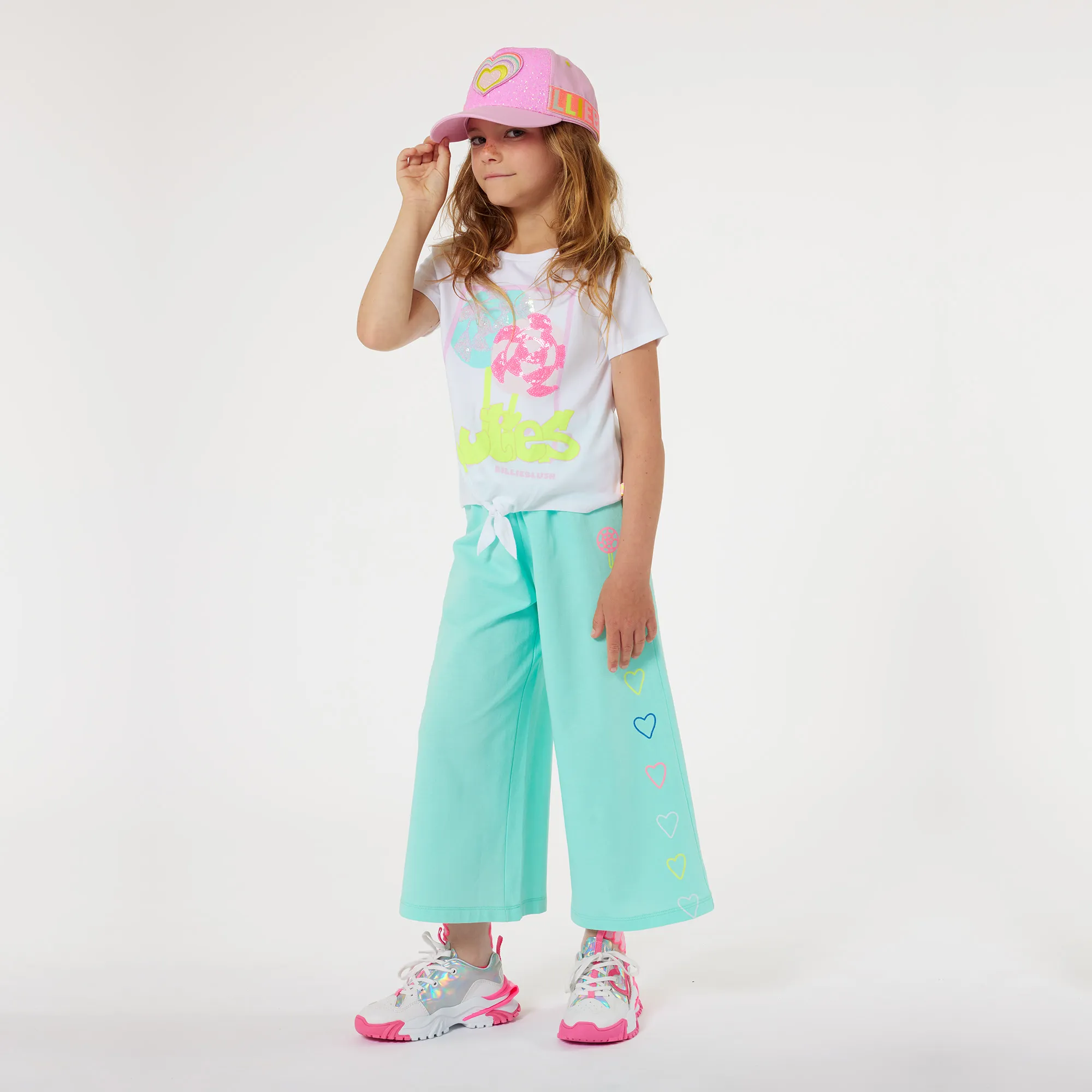 BILLIEBLUSH Gorra con brillantes