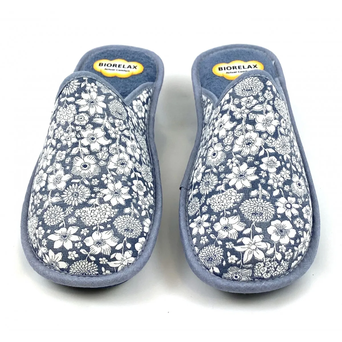 Biorelax Zapatilla rebajas talla 40 mujer cuña y acolchado marino 1810