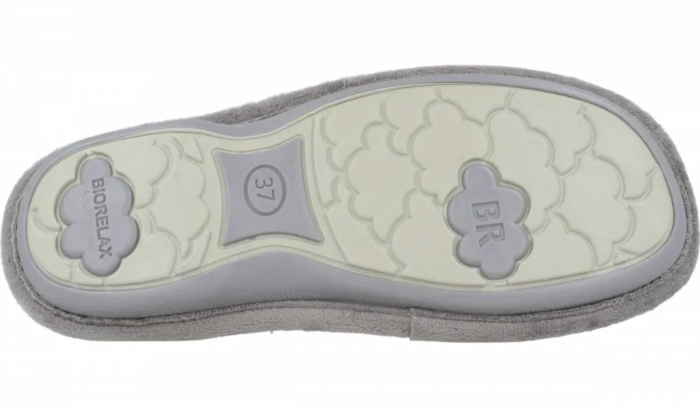 BIORELAX  ZAPATILLAS DE CASA MAPACHE NIEBLA