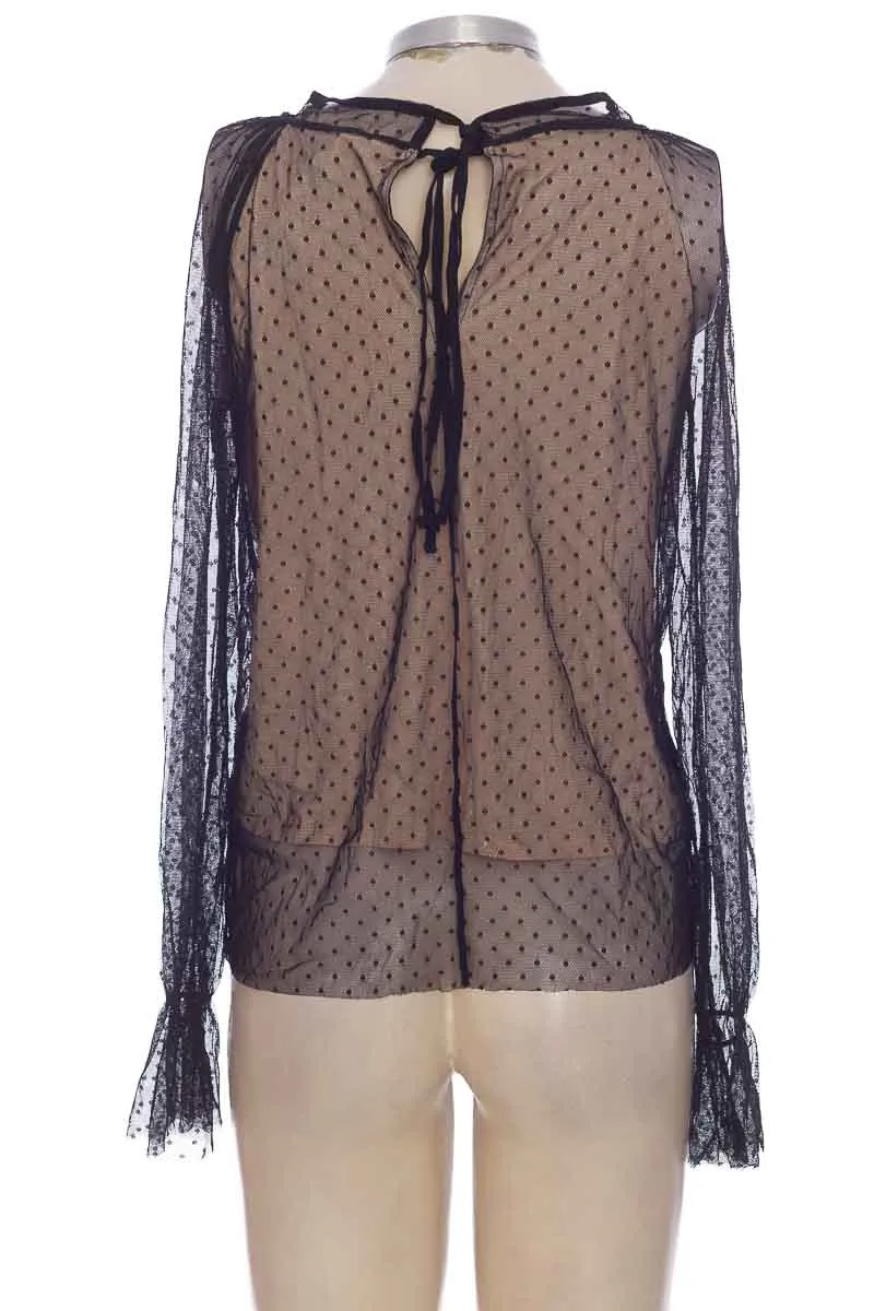 BLUSA COLOR NEGRO  ZARA