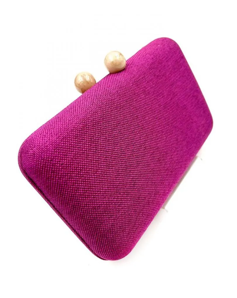 BOLSOS DE FIESTA Y BODA BUGAMBILIAS OSCURO MUY ELEGANTES