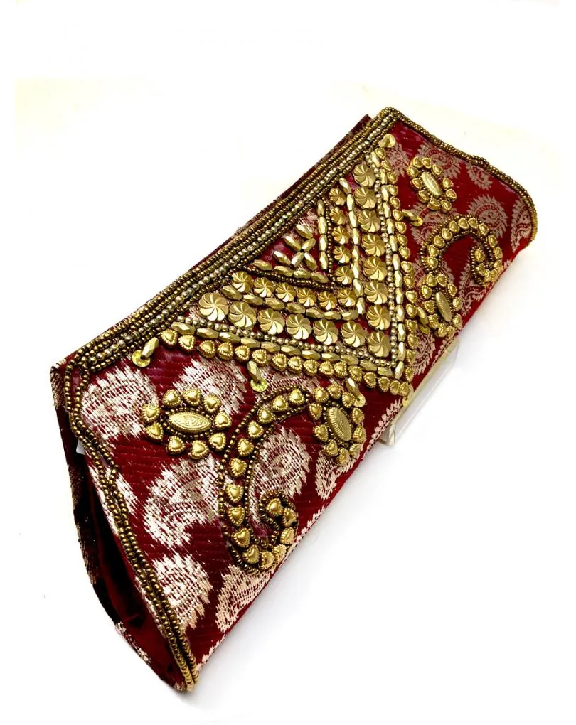 BOLSOS FIESTA MUJER GRANATES ORIGINALES DE INDIA CON BORDADOS