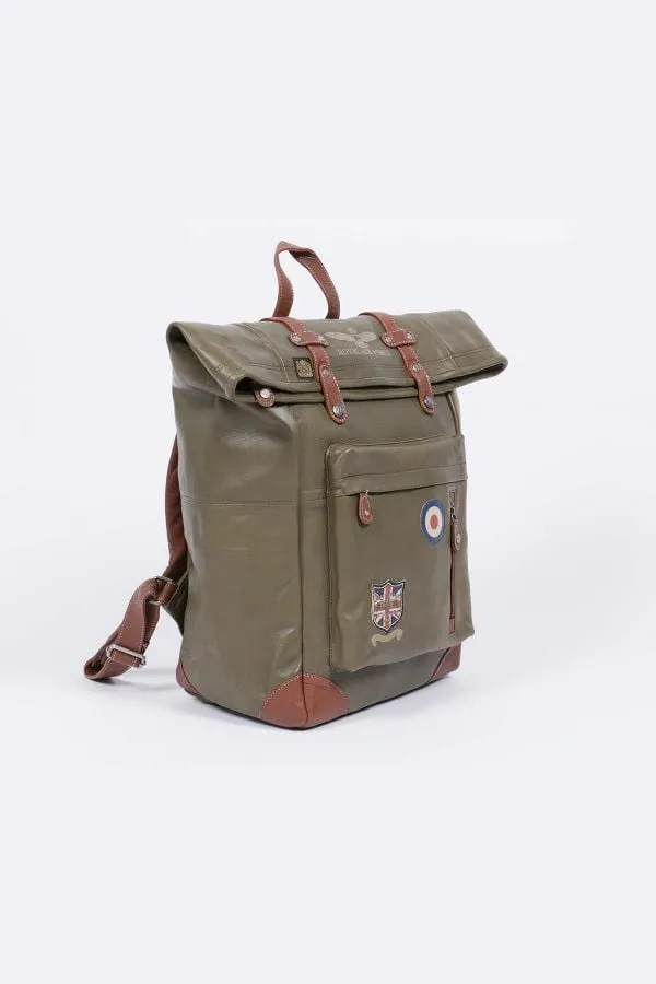 Bolsos Hombre Royal Air Force Cheshire Bag Dark Kaki