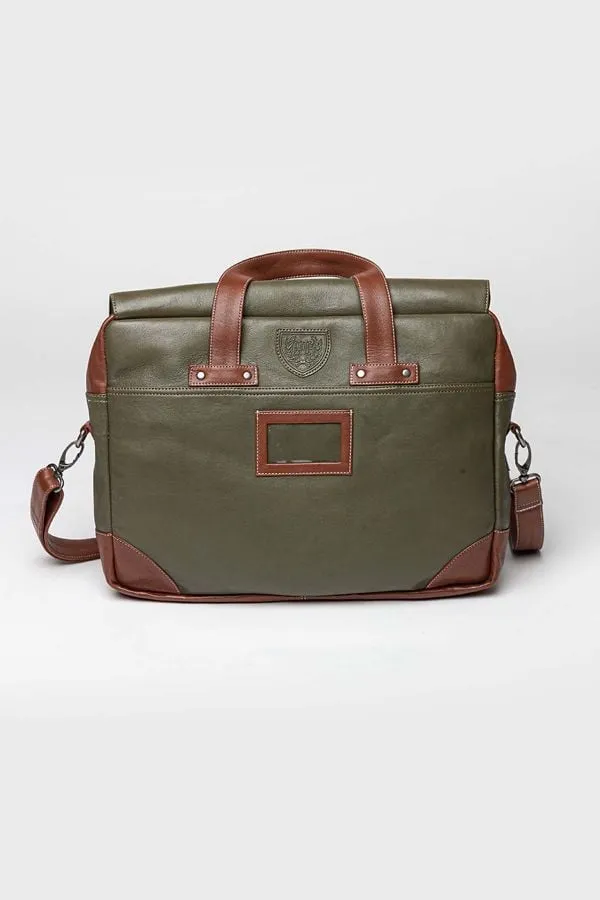 Bolsos Hombre Royal Air Force Crooks Bag Dark Kaki