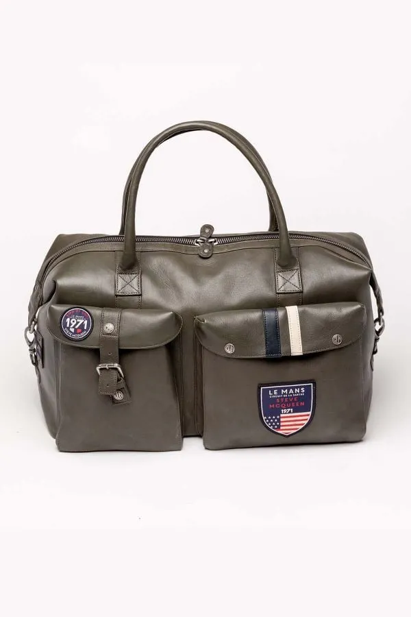 Bolsos Hombre Steve Mcqueen Nolan3 48H Bag Dark Kaki