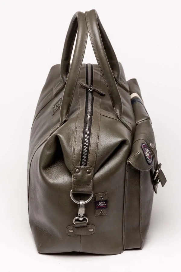 Bolsos Hombre Steve Mcqueen Nolan3 48H Bag Dark Kaki