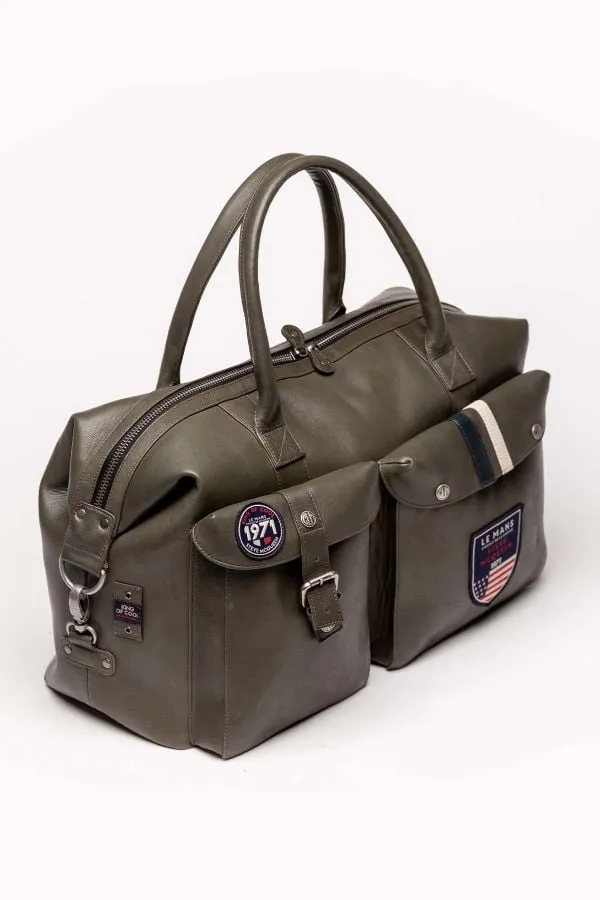 Bolsos Hombre Steve Mcqueen Nolan3 48H Bag Dark Kaki
