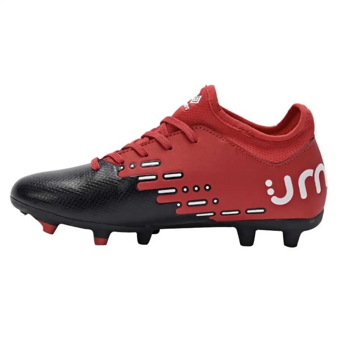 BOTA DE FúTBOL UMBRO CYPHER FG  JUNIOR BLACK / WHITE / VERMILLION