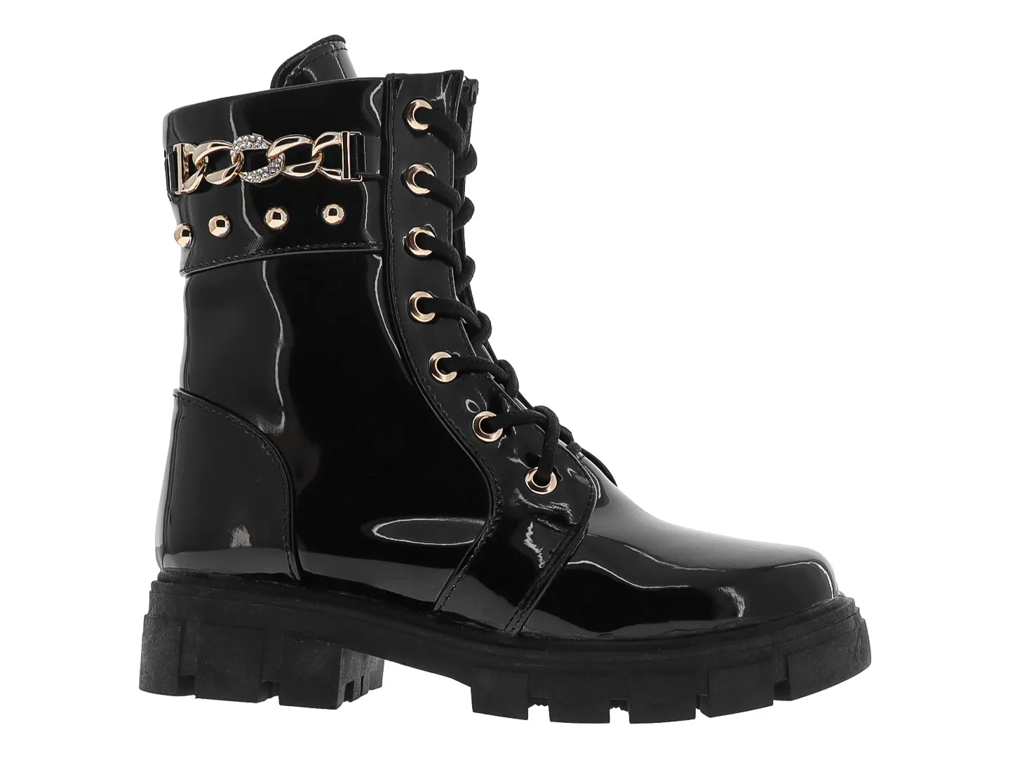 Botas By Party 332  Negro Para Niña