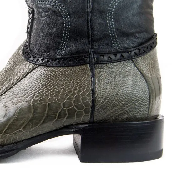 BOTAS DE AVESTRUZ PATA HORMA EUROPEA LAB760538