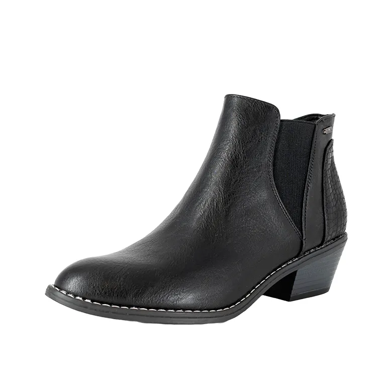 Botin Lena Negro Alquimia