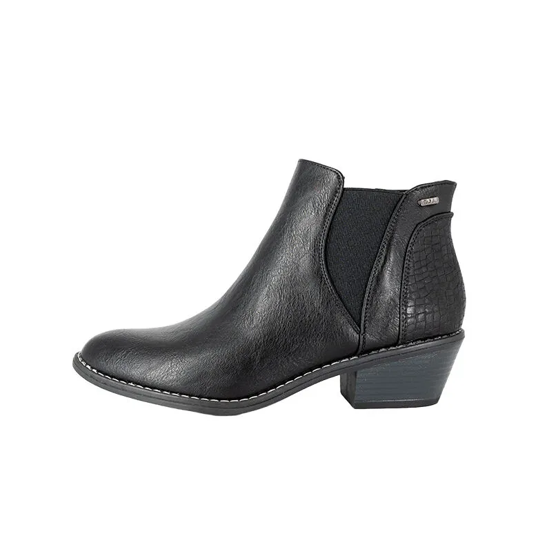 Botin Lena Negro Alquimia