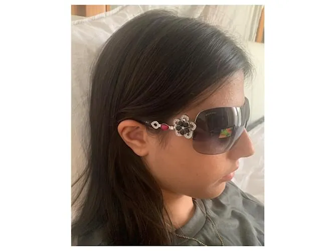 Bulgari Lentes de sol Negro Multicolor 