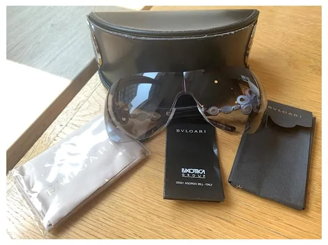 Bulgari Lentes de sol Negro Multicolor 