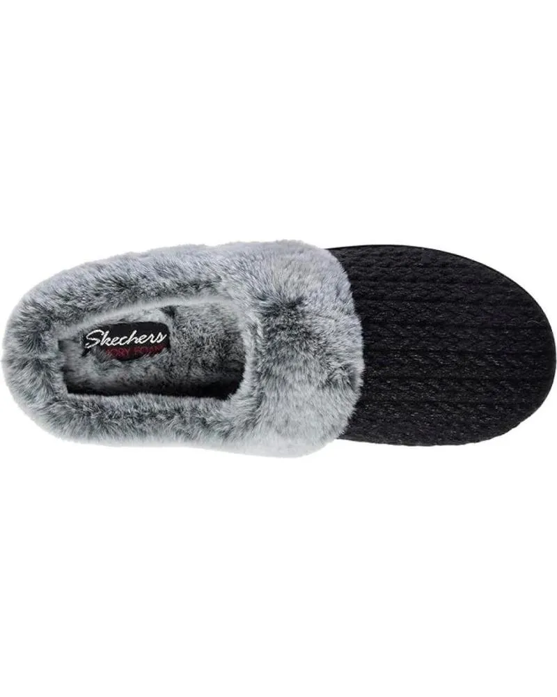 Calzado de casa de Mujer SKECHERS ZAPATILLAS DE CASA 167225 NEGRO