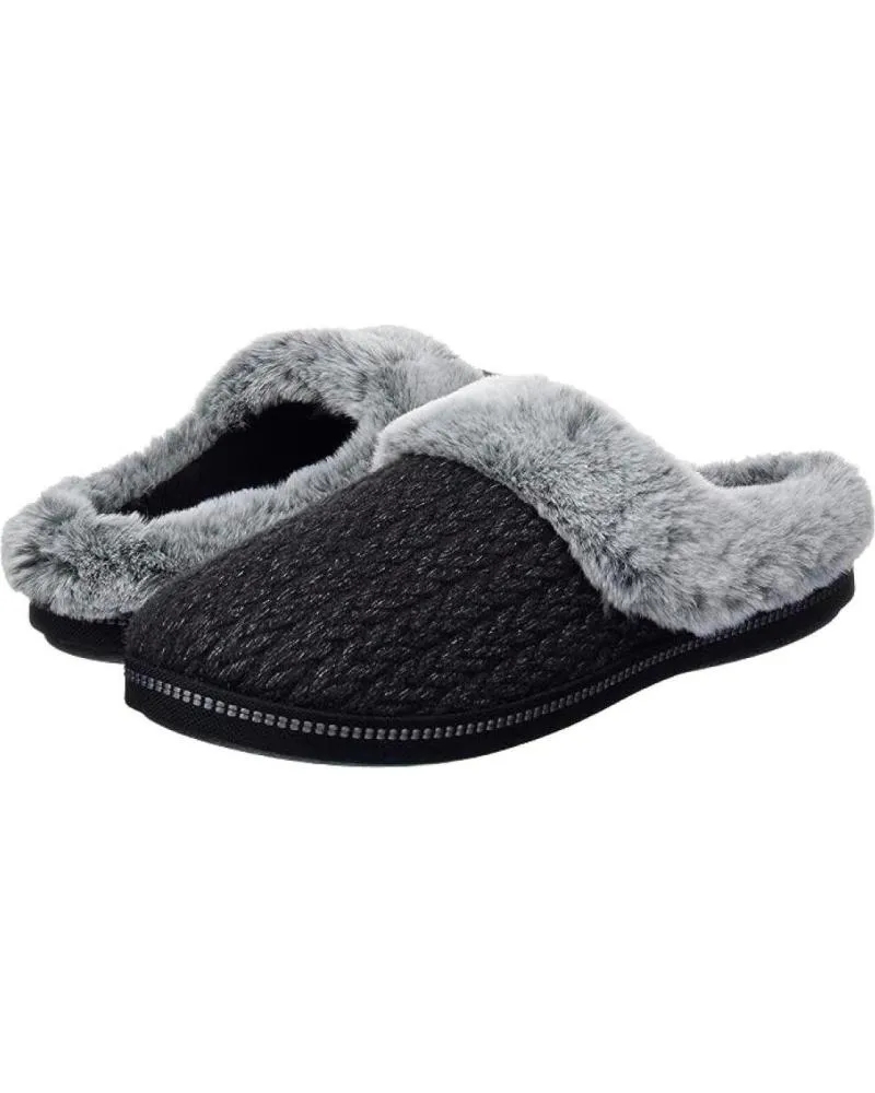 Calzado de casa de Mujer SKECHERS ZAPATILLAS DE CASA 167225 NEGRO