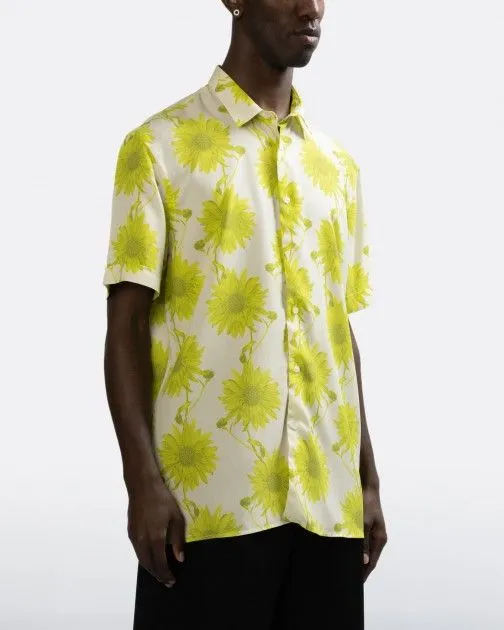 Camisa de manga corta Liu Jo P201 SUN FLOWER SHORT Verde