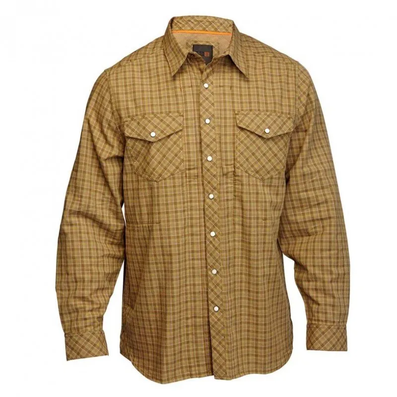 CAMISA FLANNEL M/L SHIRT